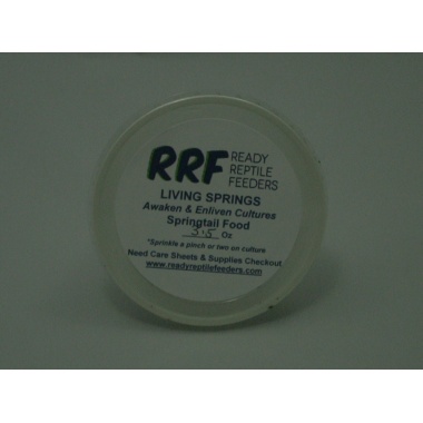 living springs rrf springtail culture food 35 oz